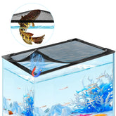 Couvercle magnétique MLEJU pour aquarium – ventilation efficace.