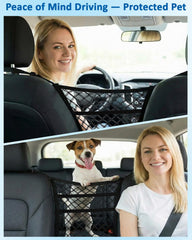 MMMonnyHar Barrière maille renforcée chien pour véhicules variés.