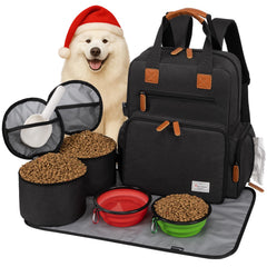 Modoker Dog Travel Bag – poches multiples, accès rapide aux essentiels