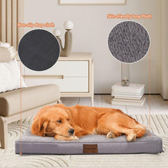MoeQOassis lit chien pliable etanche facilite le stockage