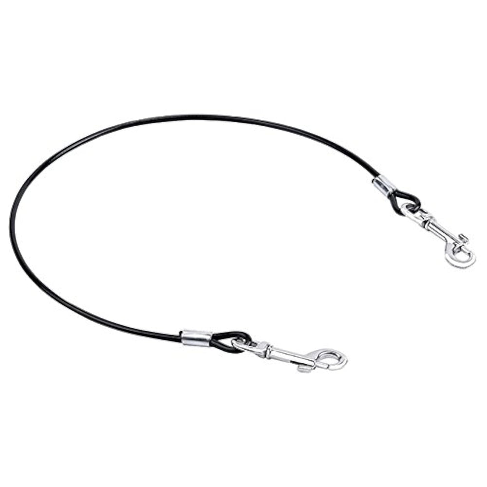 Mogoko ceinture sécurité chien dans l’habitacle, câble inoxydable, sécurité et confort.