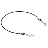 Mogoko ceinture sécurité chien dans l’habitacle, câble inoxydable, sécurité et confort.