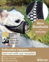 Muile MoiiLavin mesh-ultra-respirant assure ventilation suffisante et confort.