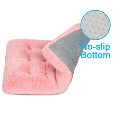 MOIRIG lit chien en kennel rose, douillet et pratique.