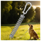 Ressort MOLANZ pour attache-chien entre laisse et câble, amortit les tirages.