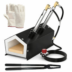 Forge Molten Masters avec 2 bruleurs portable, utile pour projets