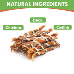 MON2SUN batonnet jerky triple saveur poulet, croquant et appétissant.