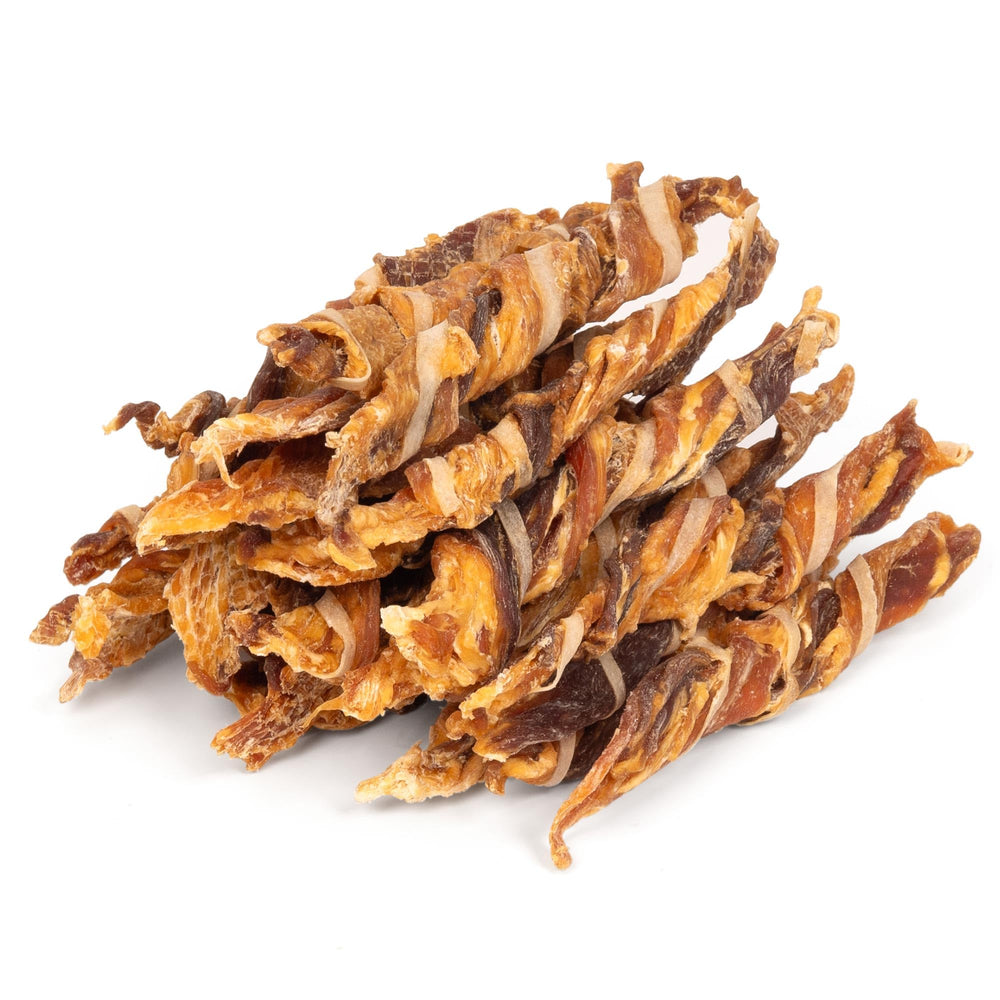 MON2SUN friandises pour chien, emballage pratique et variété de saveurs.