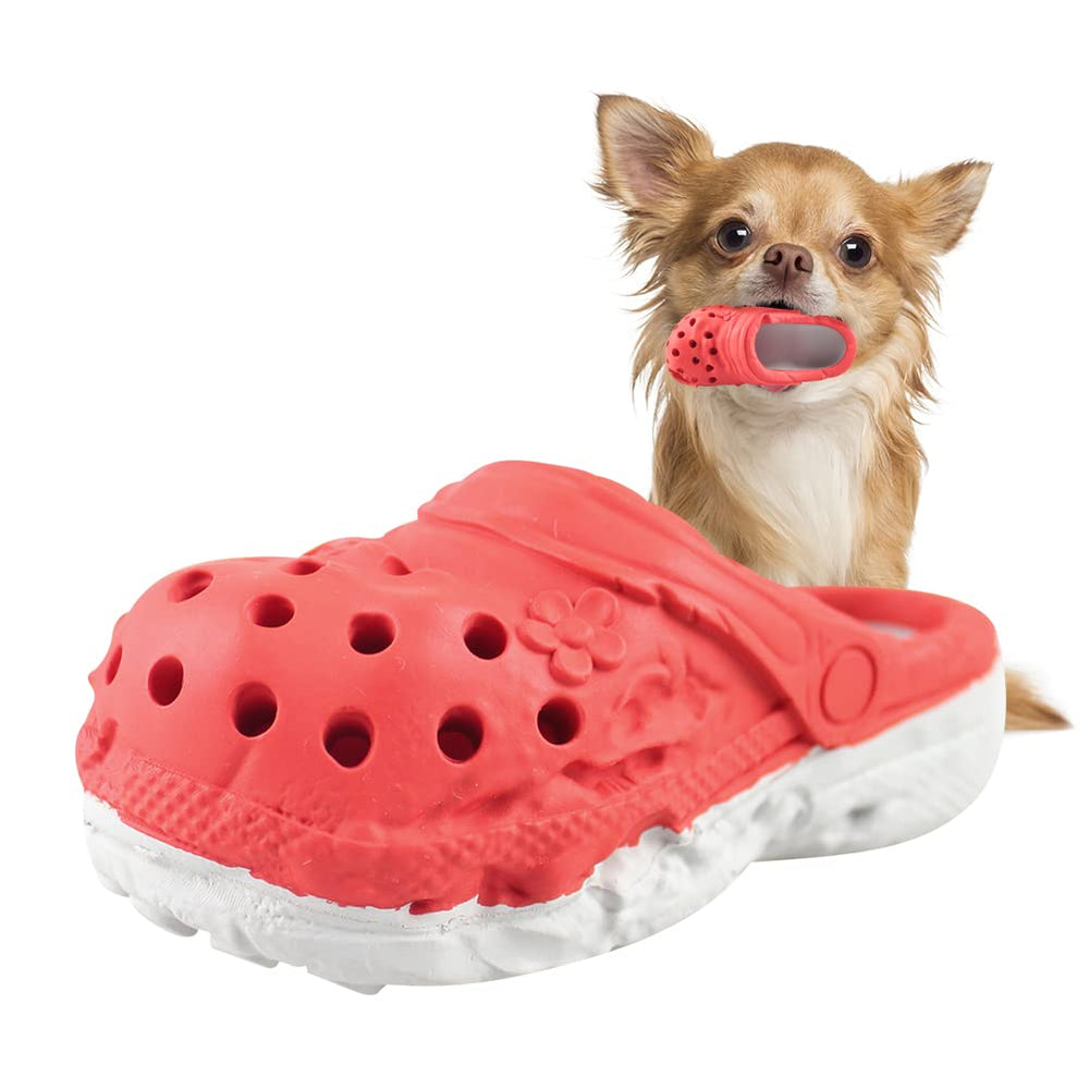 MONDOTOY jouet pantoufle chien, mordant et durable pour plaisir quotidien
