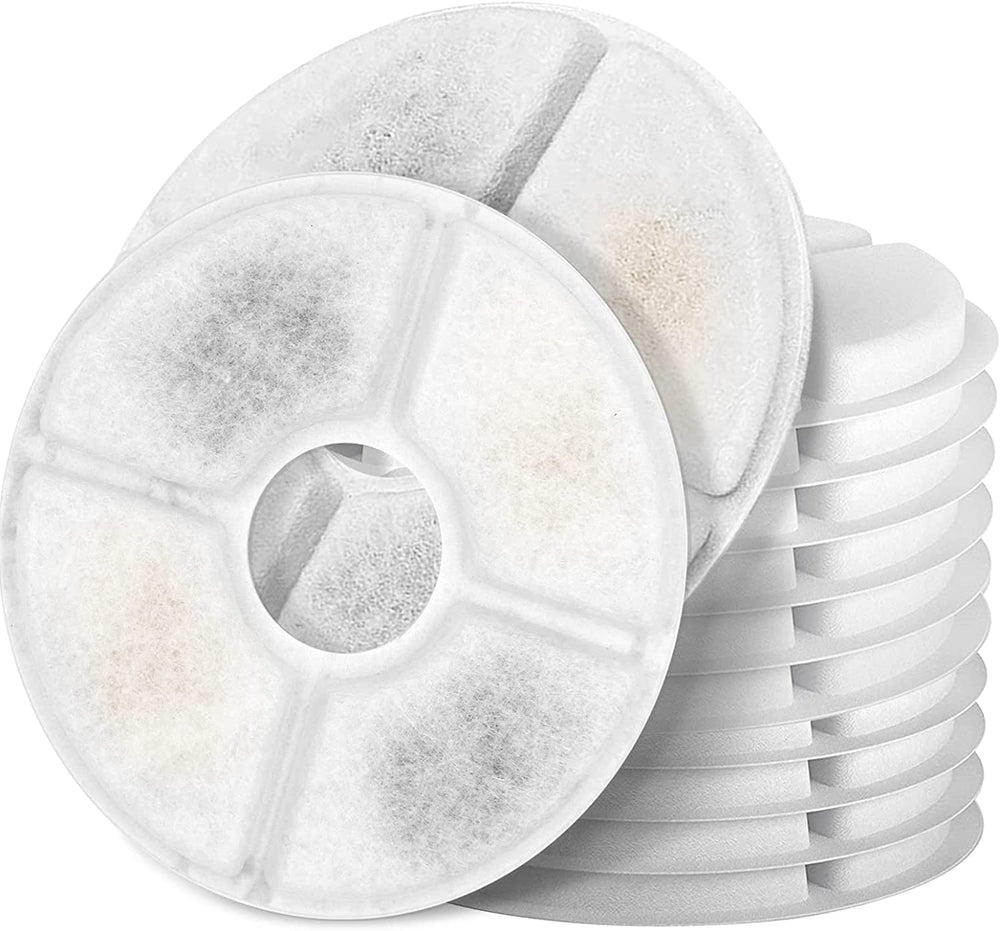 Filtre Monsin pour fontaine chat 81oz, lot de 12, filtration polyvalente.