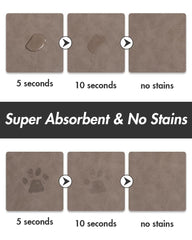 Tapis MontVoo anti-glisse garde le bol en place pendant le repas