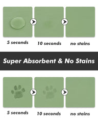 MontVoo tapis eau-nourriture chien: séchage rapide et zone repas propre.