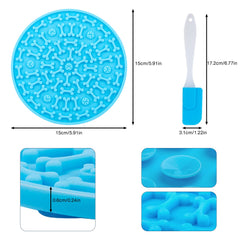 MooonGem Lick Pad facile à nettoyer après utilisation et lavage