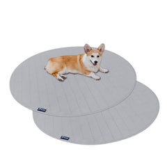 Moonsea tapis absorbants pour chiens, lot de 2, absorption rapide pour protéger les sols.