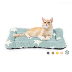 Mora Pets coussin chat petit chien antidérapant bleu pour un repos stable.