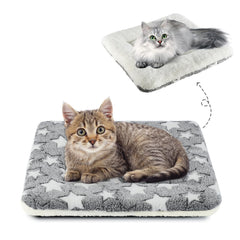 Nid chat Mora Pets avec étoiles gris, confort doux pour chats.