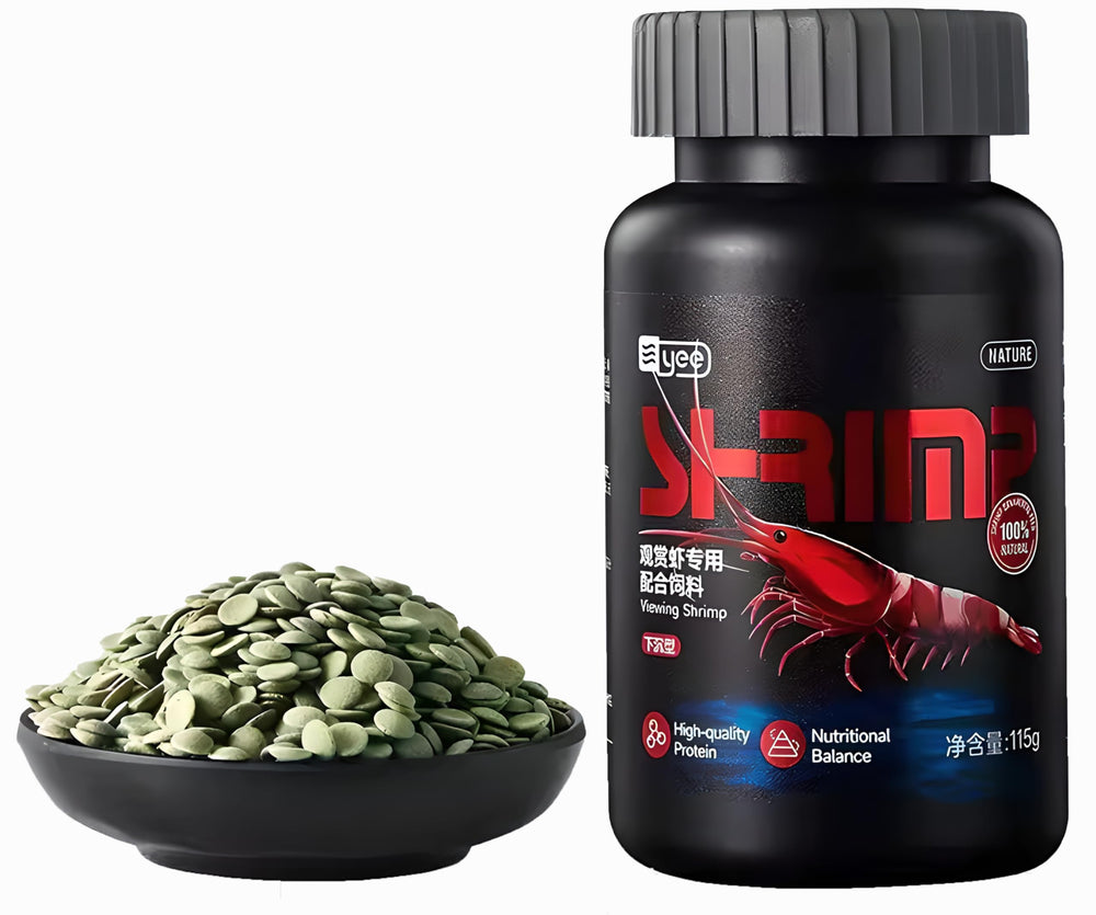 MorexLab Crevettes : disques protéinés spiruline pour nutrition équilibrée.