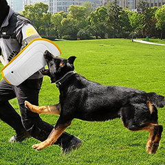 Morezi poignée-mousse support-dressage facilite les exercices de tirage avec le chiot.