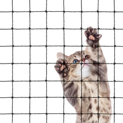 Morimoe filet-balcon chat anti-chute avec acier renforcé protège votre animal.