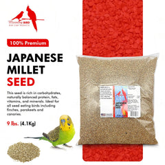 Morning Bird Millet Japonais - Graines faciles à digérer pour oiseaux
