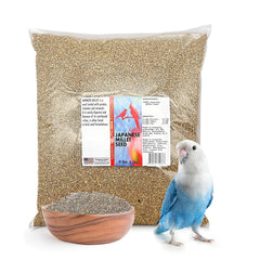 Morning Bird Millet Japonais, sac 9 lb, nourriture équilibrée pour oiseaux
