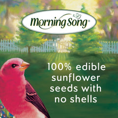 Morning Song Cœurs de Tournesol sans coquilles dans un sac, nettoyage facilité.