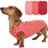Morvigive gilet polaire chien solid rouge M, confort chaleureux pour les sorties.