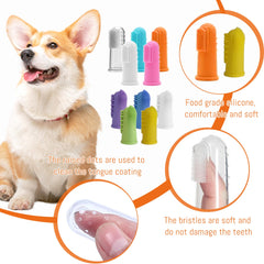 Brosse-doigt Mosioverdavian pour chat, design1, douceur en brossage.