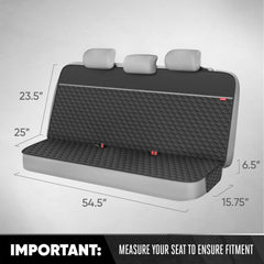 Motor Trend couvre-siège arrière antidérapant garde le chien en place
