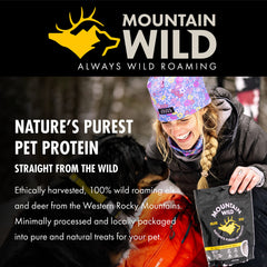 MOUNTAIN WILD arôme naturel et protéines sauvages pour le dressage.