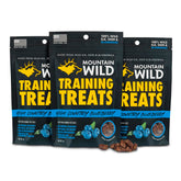 Mountain Wild sac croquettes élan et cerf pour entraînement et récompense.