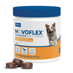 Movoflex bouchées poulet – soutien des hanches pour chien moyen lors des promenades quotidiennes.