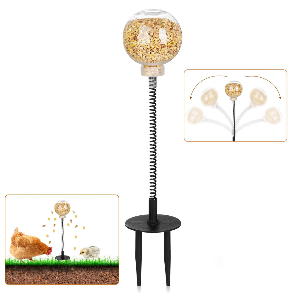 Moyardow – balle d’alimentation lente pour poules, stimulation et amusement.