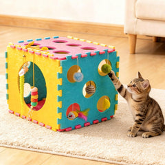 MOYMO grand intérieur 17x13x13, espace généreux pour chats et chatons actifs.