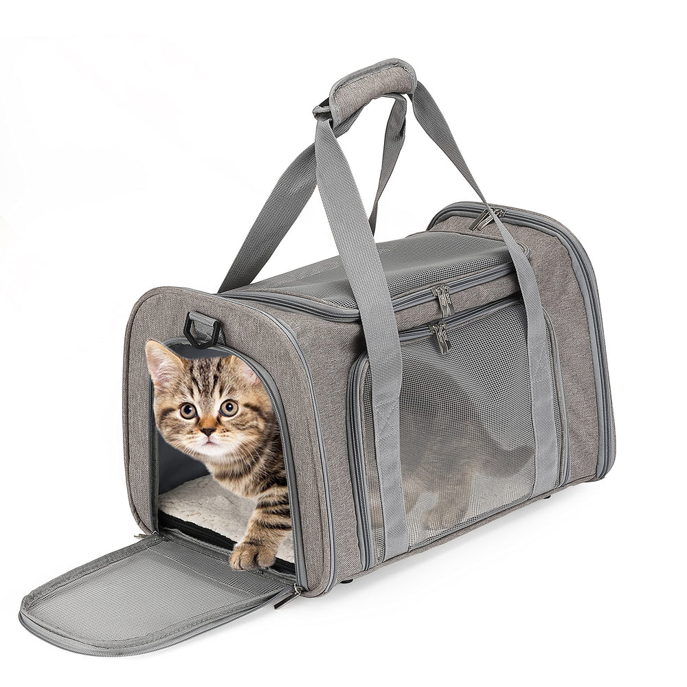Mr. Pen porteur-animal-carrier-ouvert: ventilation et surveillance faciles.