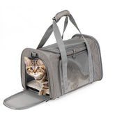 Mr. Pen porteur-animal-carrier-ouvert: ventilation et surveillance faciles.