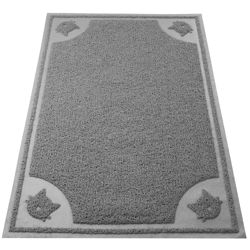 Mr. Pen Tapis Litière Grand – face: capture efficace des grains autour de la litière.
