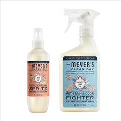 Mrs. MEYER'S nettoyant taches et odeurs pour surfaces douces.
