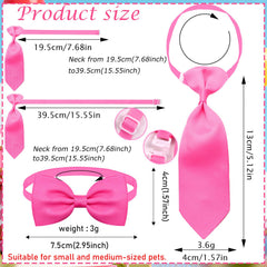 Noeud papillon ajustable Mruq pet pour collier de chien