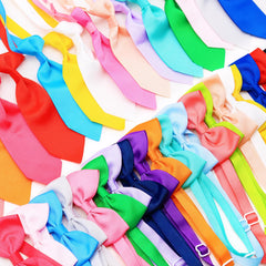 Polyester doux et léger utilisé pour noeud papillon Mruq pet