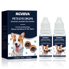 Msktasy gouttes-yeux, flacon compte-gouttes pour chiens et chats, soutien quotidien.