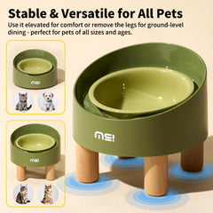 MS!MAKE SURE bol ouverture large pour moustaches, repas sans irritation.