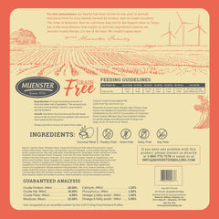 Croquettes Muenster saumon haute protéine, texture appétissante et nutritive.