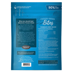 Muenster mélange repas boeuf lyophilise, texture appétissante pour les repas