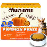 MULTIBITES Purée Potiron Premium – sachet pratique, texture onctueuse pour chats et chiens sensibles.