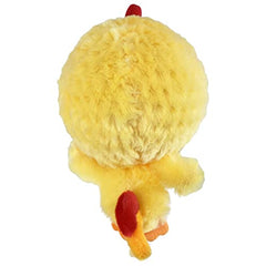 Multipet Knobby Noggins poulet — tête avec sifflet pour stimulation ludique.
