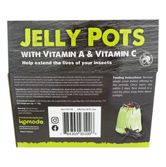 Gelée Komodo Multipet fruit banane, source d'hydratation rapide pour les criquets.