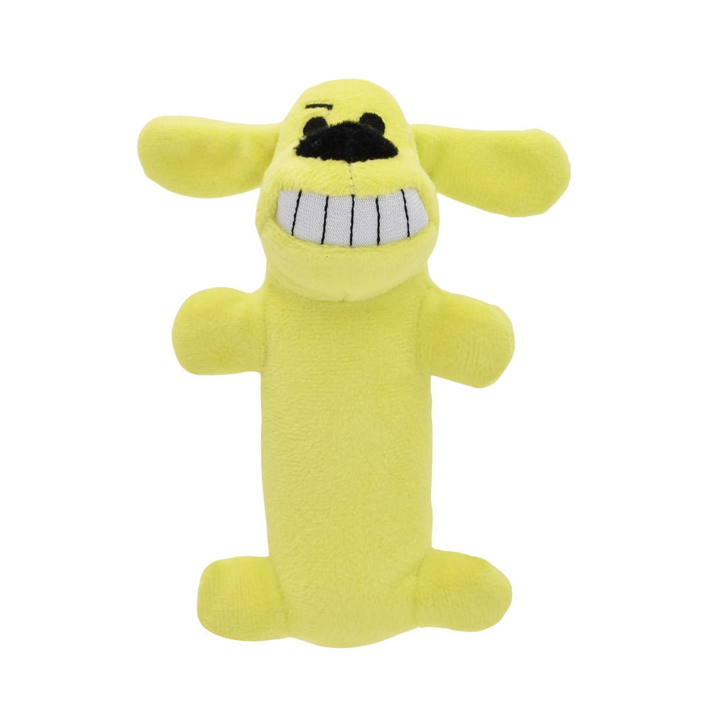 Multipet Loofa Doudou Chien 6pouces: jouet résistant pour jeux quotidiens.
