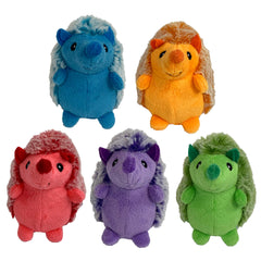 Jouet hérisson Multipet MiniPet de 4 pouces, couleur assortie, idéal pour les câlins et le jeu.