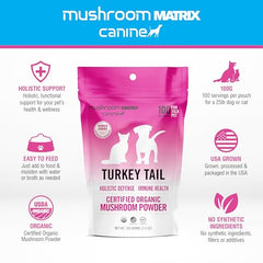 Om Mushroom Matrix Pet Doseur Cuillère, dose précise pour chiens et chats.